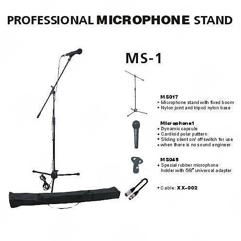 extreme ms1 microfono voce onoff  asta