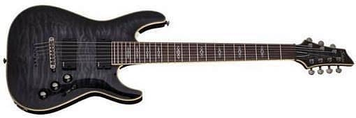 schecter hellraiser special c 7 stblk