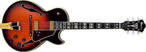 ibanez gb10bs brown sunburst   george benson signature