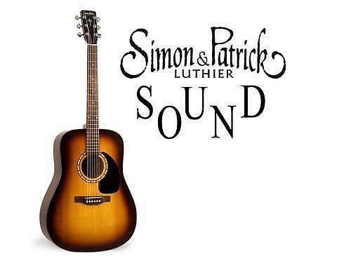 simon  patrick songsmith dreadnought   chitarra acustica made in canada