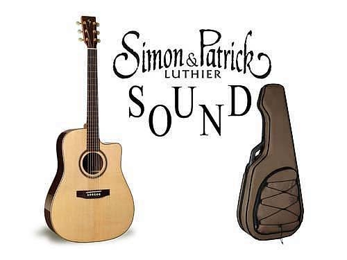 simon  patrick showcase rosewood cw con pickup aer simile a martin d 28 ultima disponibile