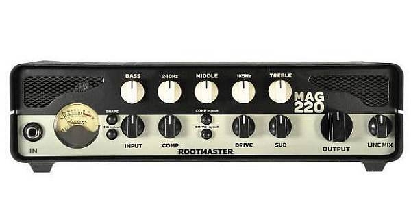 ashdown rootmaster rm mag 220   testata per basso 220 watt