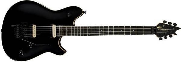 evh wolfgang special eb stealth black   chitarra elettrica eddie van halen