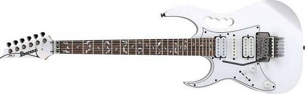 ibanez jemjrl wh white   steve vai signature