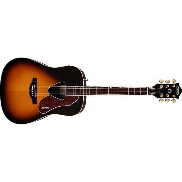 gretsch g5024e rancher dreadnought fishman pickup system sunburst