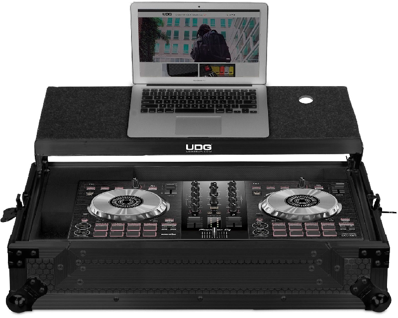 udg ultimate flight case pioneer ddj sb2sb black bandeja para ordenado