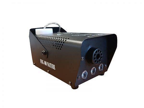 extreme fog 400 nature macchina del fumo 400 watt 3 led colore verde controllo manuale gittata 3 mt