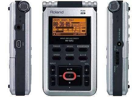 roland r 05   registratore digitale portatile