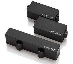 emg pj hz black pickups per basso elettrico 4 corde