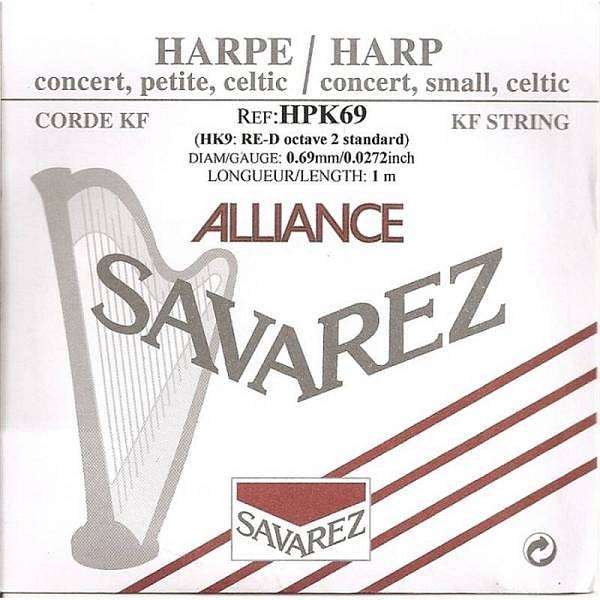 savarez hpk69 ottava 2 nota re 069 mm