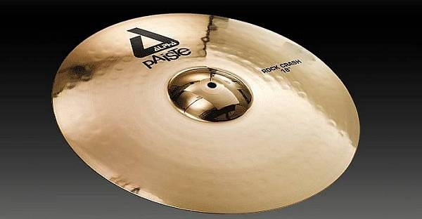 paiste alpha brilliant 18 rock crash