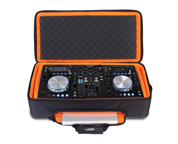 ultimate midi controller backpack large blackorange