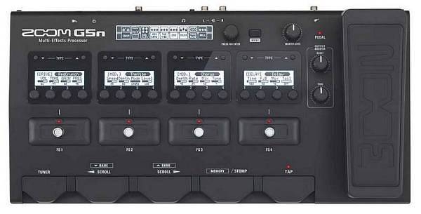 zoom g5n   pedaliera multieffetto amp simulator interfaccia audio