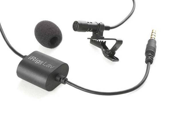 ik multimedia irig mic lav   microfono lavalier per sistemi android ios e mac