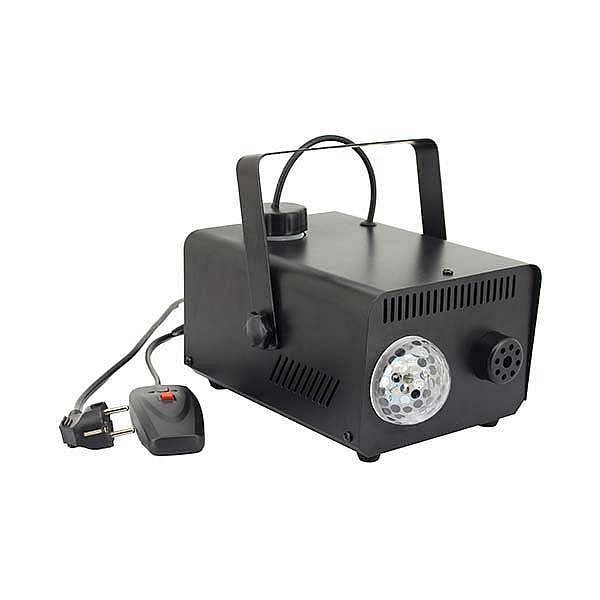 extreme foggy flower 33 macchina del fumo 400 watt 3 led x 3 watt rgb mezza sfera   occasione va solo fumo no led