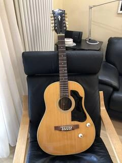 chitarra acustica 12 corde - hofner - anno 1966