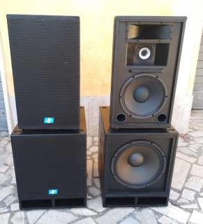 impianto audio pa monark passivo nuovo