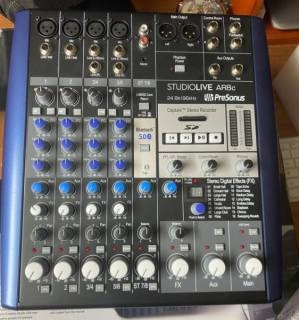 mixer presonus studiolive ar8c