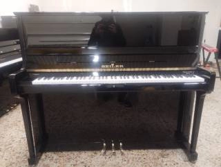 pianoforte seiler 124 seminuovo tedesco con trasporto e panca inclusi