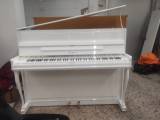 pianoforte feurich 115 tedesco bianco con trasporto e panca inclusi