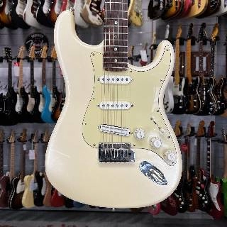 fender - american deluxe stratocaster stratocaster deluxe olimpic white olimpic white + artisan pickups - spedizione gratis