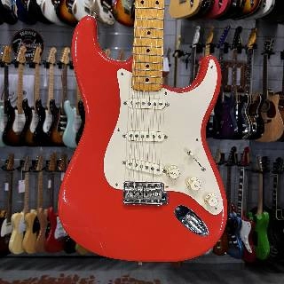 fender - classic series 50s stratocaster fiesta red 2012 - spedizione gratis