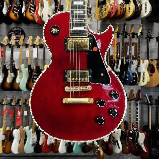 gibson - les paul custom wine red gold hardware ebony fingerboard - spedizione gratis