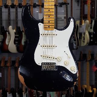 fender - custom shop limited 57 stratocaster relic black 2023 - spedizione gratis