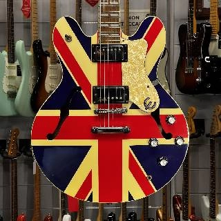 epiphone - supernova union jack signature noel gallagher oasis - spedizione gratis