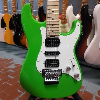 charvel - pro mod sc3 hsh floyd rose slime green - spedizione gratis