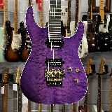 jackson - pro soloist sl2q mah eb transparent purple - spedizione gratis