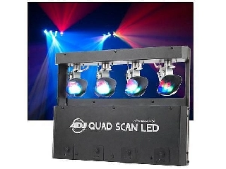 american dj quad scan led