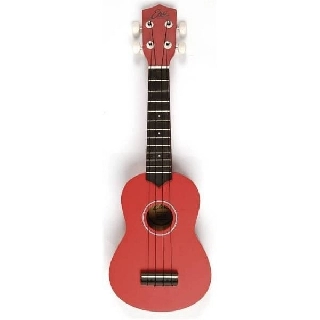 eko ukulele soprano rosso