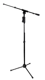 gator gfw-mic-2120 - asta microfono deluxe telescopica con treppiede