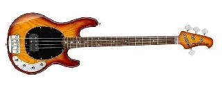 sterling by music man ray34-hb - honey burst - c/borsa - basso elettrico