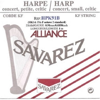 savarez hpk91b ottava 2, nota fa (0.91 mm)