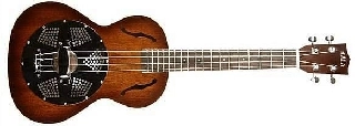 kala ka-res-chr ukulele resonator tenore sunburst