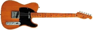 oqan qge-tl10 chitarra elettrica tipo tele natural vintage