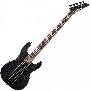 jackson js series concert bass js3vqm rw transparent black