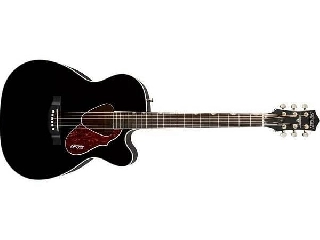 gretsch g5013ce rancher jr. cutaway acoustic electric fishman pickup system black