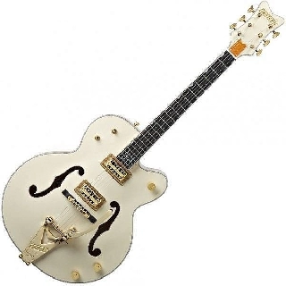 gretsch g6136-1958 stephen stills white falcon w/bigsby eb aged white