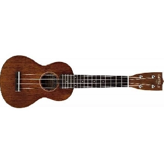 gretsch g9100l soprano long neck ukulele vintage mahogany stain