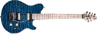 sterling by music man ax4-tbl - translucent blue