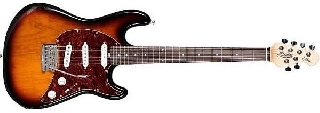 sterling by music man ct50-3ts - 3 tone sunburst - cutlass