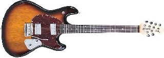 sterling by music man sr50-3ts - three tone sunburst - stingray design