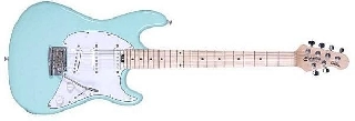 sterling by music man ct50-sgn - surf green - cutlass