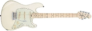 sterling by music man ct50-owh - olympic white - cutlass