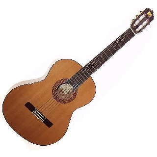 alhambra 4p - chitarra classica con tastiera in ebano