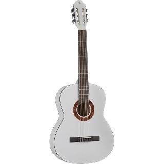 eko cs-10 white - chitarra classica bianca