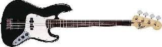 squier by fender affinity jazz bass lrl black